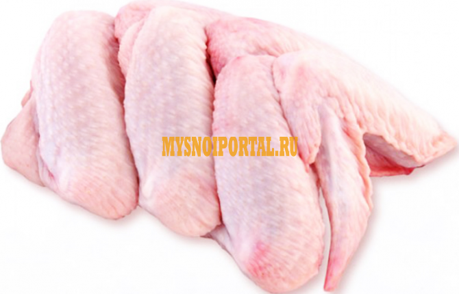 Крыло куриное ГОСТ, ТУ бренда "Вкуснотут", н/к, охл, в Санкт-Петербурге Санкт-Петербург - изображение 1