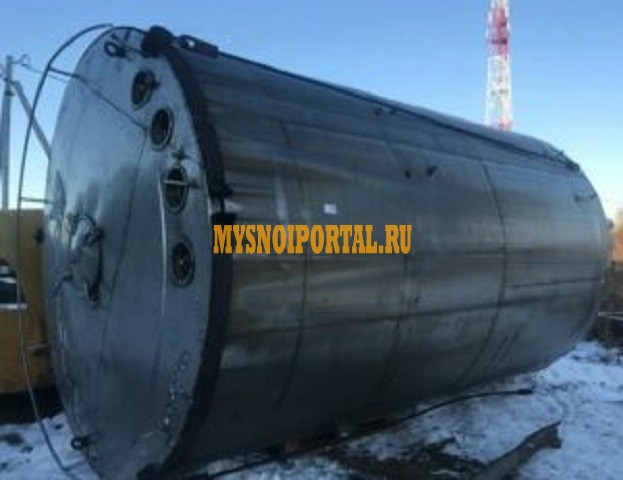 Емкости нержавеющие, объем -25 куб.м., горизонтальные, рубашка, термос Москва - изображение 1