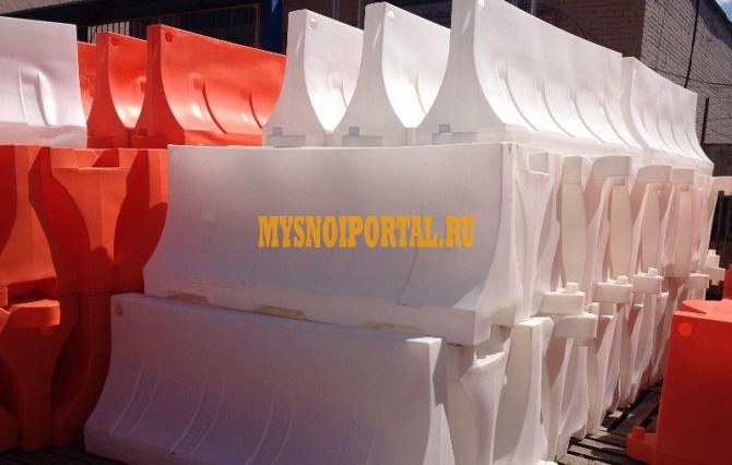 Водоналивные дорожные барьеры (блоки) 2000 Мытищи - изображение 1