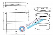 Кожух газгольдера из пластика Мытищи