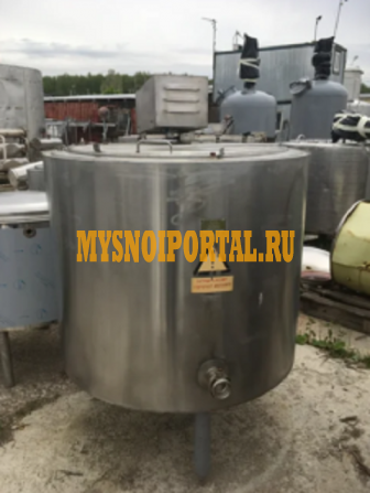 Емкость нержавеющая ВДП, объем — 0, 63 куб.м., рубашка, термос, мешалка Москва - изображение 1