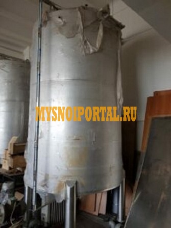 Емкости нержавеющие, объем — 5 куб.м., вертикальные Москва - изображение 1