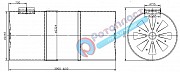 15000 литров пластиковая горизонтальная емкость Мытищи