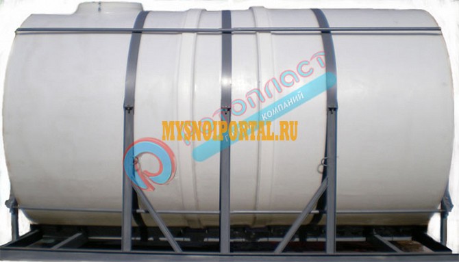 15000 литров пластиковая горизонтальная емкость Мытищи - изображение 1