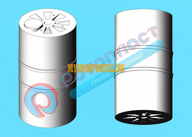 15000 литров пластиковая вертикальная емкость Мытищи - изображение 1