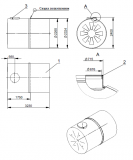 12000 литров пластиковая горизонтальная емкость доставка из г.Мытищи