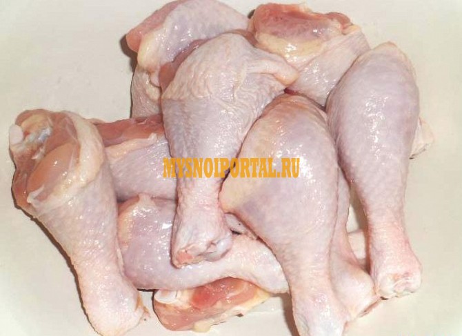 Голень куриная ГОСТ, Халяль, ТУ бренда Вкуснотут, н/к, Охл/Зам, в Санкт-Петербурге Санкт-Петербург - изображение 1