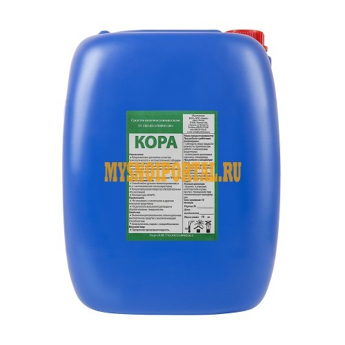 Кора - концентрат для чистки термокамер, коптилен, удаление нагаров, смол, жиров. Очистка вытяжек Торжок - изображение 1