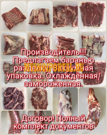 Продажа: Окорок Бараний Меринос , б/к, зам, в Москве Москва - изображение 1