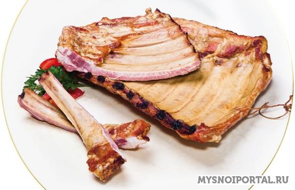 Ребрышки «Пикантные» копчено-вареные Тихорецк - изображение 1