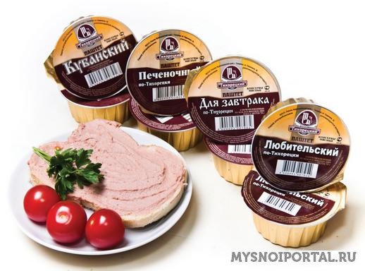 Консервы мясные стерилизованные «Паштет» Тихорецк - изображение 1