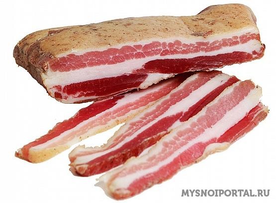Грудинка свиная бескостная сырокопченая Армавир - изображение 1