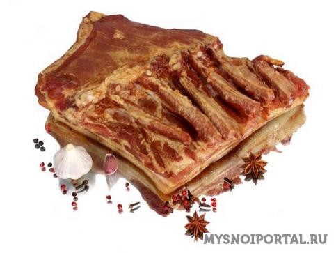 Грудинка Ароматная варено-копченая Камышин - изображение 1