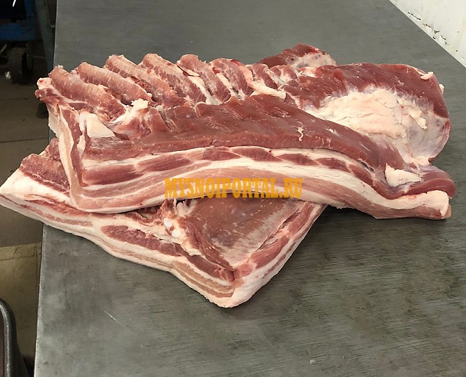 Продаю Грудинка свиная б/к, зам, категория - II (мясная – молодняк) в Москве Москва - изображение 1