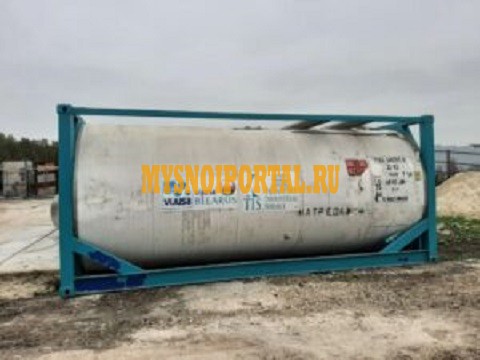 Танк — контейнер, объем -24 куб.м., нержавеющий Москва - изображение 1