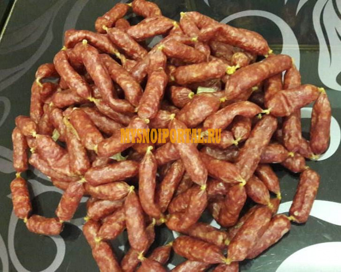 Продаю Колбасы Сырокопченые Колбаски сырокопченые к пиву "Каминвурцен", самовывоз, в Санкт-Петербурге Санкт-Петербург - изображение 1