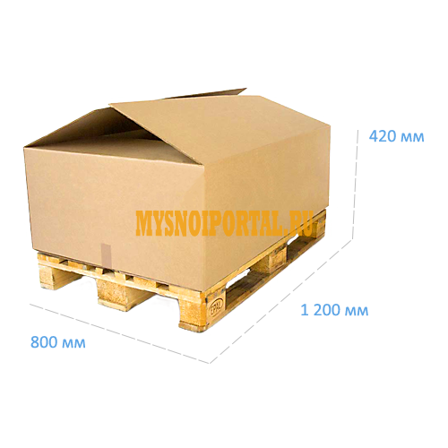 Паллетные короба из гофрокартона Павловский Посад - изображение 1