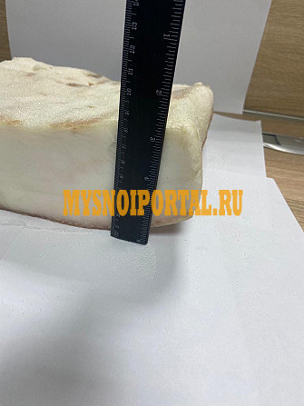 Продаю Сало соленое, копченое Соленое сало на мягкой шкурке 5+, РФ, от 100 кг, в Москве Москва - изображение 1