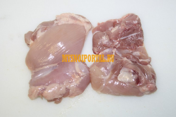 Бедро куриное ТУ бренда Ленинград, б/к, зам, в Санкт-Петербурге Санкт-Петербург - изображение 1