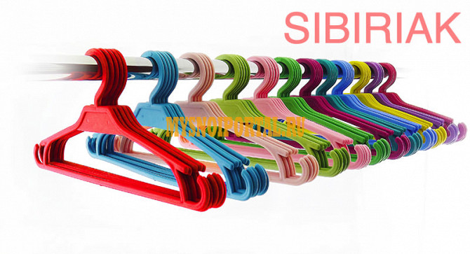 Покупаем пластиковые плечики для одежды Красноярск - изображение 1