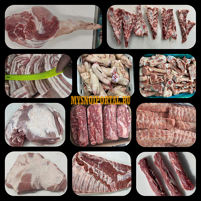 Блочная Свинина Охл/Зам, в Москве Москва - изображение 1