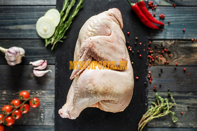 Куриные Тушки ГОСТ, Халяль б/к, охл, в Нальчике Нальчик - изображение 1