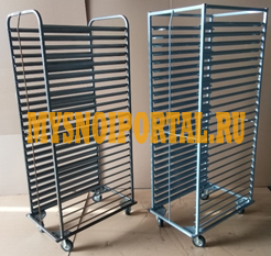 Технологические тележки и рамы для мясного цеха Новый в Воронеже Воронеж - изображение 1