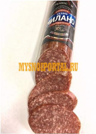 Колбасы Сыровяленые Колбаса сыровяленая Милано, Гелиос-М самовывоз, в Липецке Липецк - изображение 1