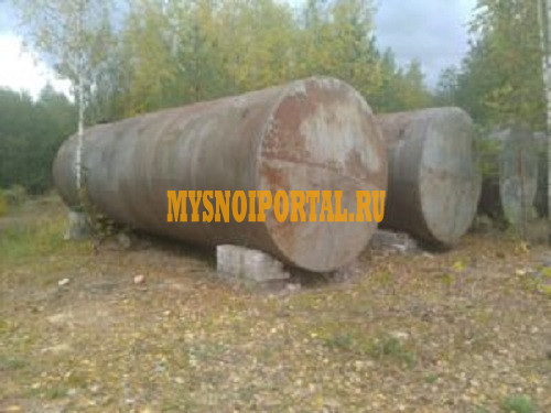 Емкости стальные, объем -50 куб.м., горизонтальные Москва - изображение 1