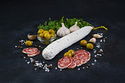 Салями Тартюффо Salame Tartuffo свиная сыровяленая колбаса с трюфелями оптом доставка из г.Ростов-на-Дону