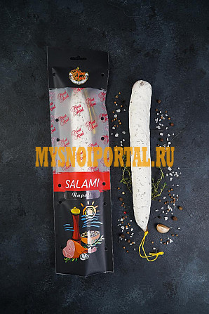 Салями Наполи Salame Napoli свиная сыровяленая колбаса оптом Ростов-на-Дону - изображение 1