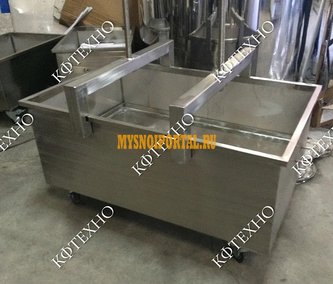 Пресс-тележка механическая для творога 100 литров КФТЕХНО (Россия) Малоярославец - изображение 1