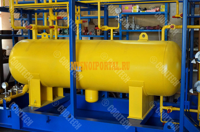 Дренажный ресивер для холодильных систем Санкт-Петербург - изображение 1