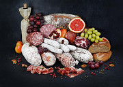 Салями Тартуфо salame tartufo сыровяленая колбаса оптом с трюфелем доставка из г.Ростов-на-Дону
