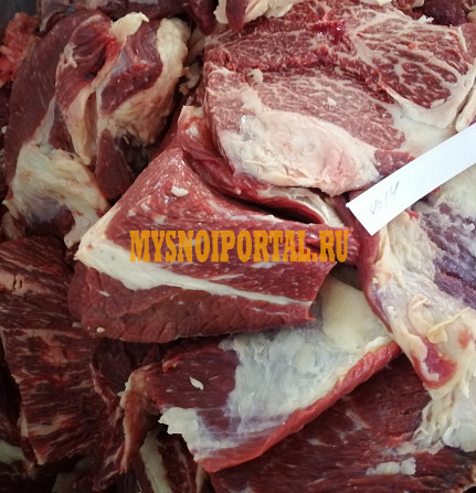Жилованная односортная говядина крупный кусок замороженная (блоком) 86/14(20) Бийск - изображение 1