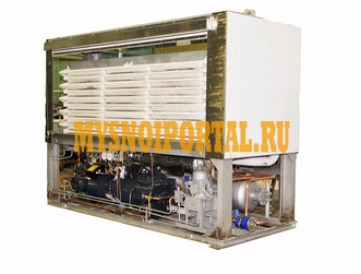 Плиточный скорморозильный аппарат Фризер АСМП-10AB-Г-У3 на 10 тонн Москва - изображение 1