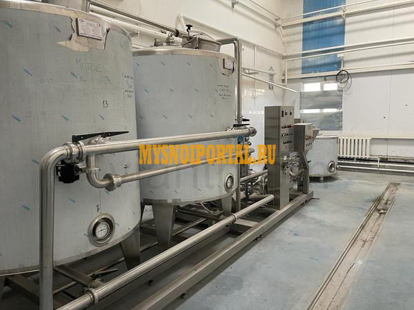 Линия Ice Group Technomix HTST промышленного приготовления смесей для мороженого Москва - изображение 1