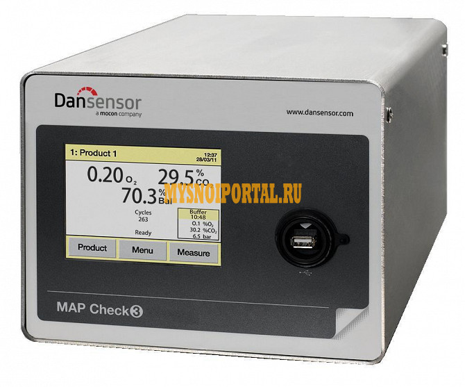Газоанализатор MAP Check 3 О₂ (Zr) GasSave, MUX Москва - изображение 1