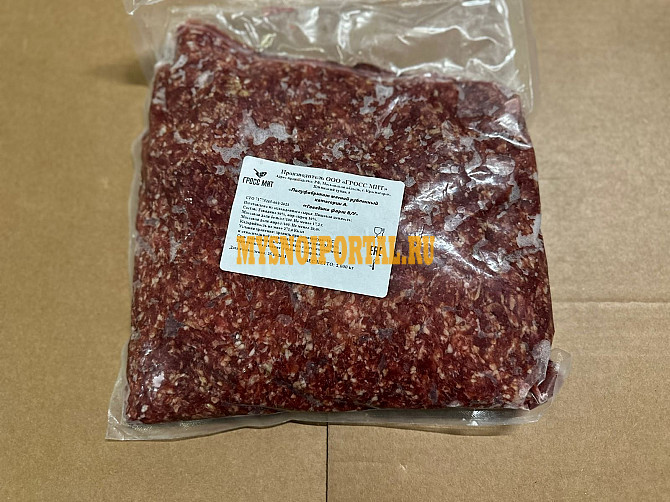 Говядина фарш 90/10 замороженный Москва - изображение 1