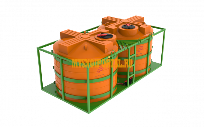 Емкость транспортная "Кассета" ЛАЙТ 10 м3 Кинель - изображение 1