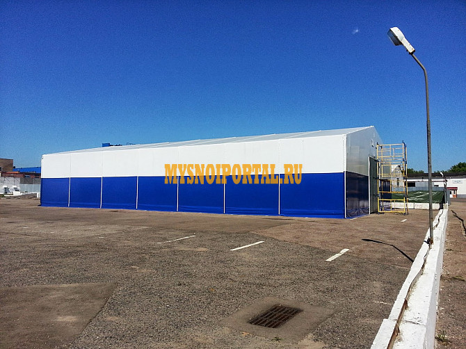 Тентовый склад, быстровозводимые склады Москва - изображение 1