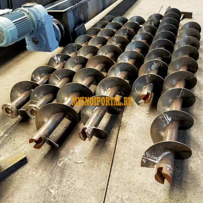 Шнековые спирали. Витки Шнека. Шнеки. производство ремонт Минск Минск - изображение 1