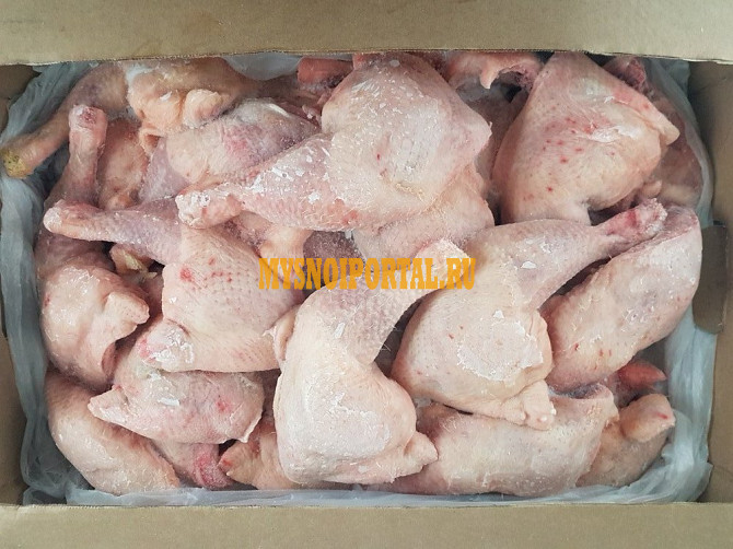 Окорочка бролера с шкуркой на кости без хребта Краснодар - изображение 1