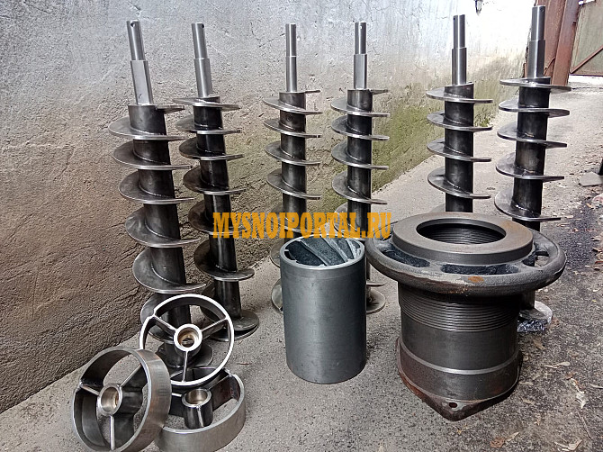 Гильза, гайка, горловина, шнеки на Волчок К7-фвп-200 Воронеж - изображение 1