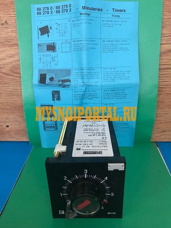 Реле времени Crouzet 88 278 Старая Купавна - изображение 1