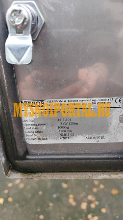 Подьемник-опрокидователь Big Box Nieros, чан-тележек Тольятти - изображение 1