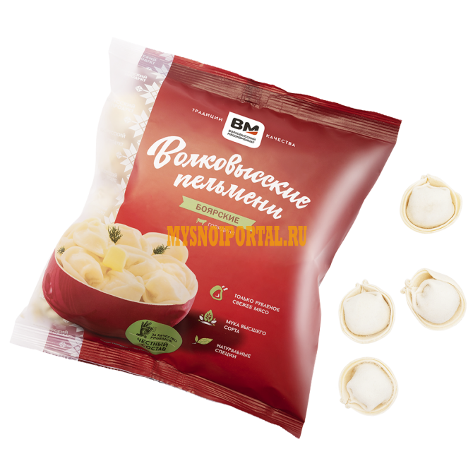 Пельмени из говядины от Волковысского мясокомбината Волковыск - изображение 1