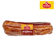 Грудинка варено-копченая ТМ Кусково деликатесы опт доставка из г.Москва