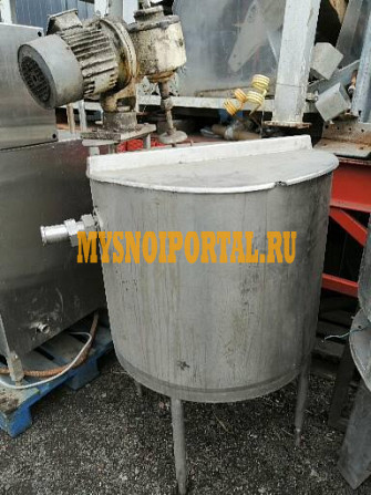 БУ Нержавеющая пищевая емкость 200л Санкт-Петербург - изображение 1