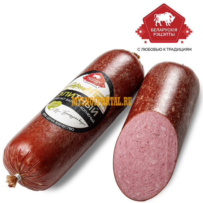 Сервелат Элитный варено-копченый Белорусские рецепты Москва - изображение 1